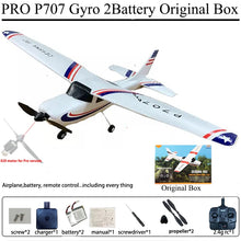 Load image into Gallery viewer, Park10 RC Airplane P707G 2.4G 3D/6G With Gyroscope 3Ch RC Airplane Fixed Wing Plane Outdoor Toys Drone RTF CESSNA 182 Plane Gift
