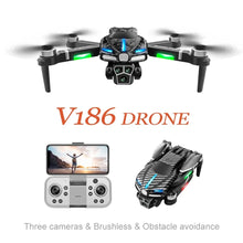 Load image into Gallery viewer, 2024 New V186 8K Three Camera Professional Drone
