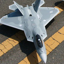 Load image into Gallery viewer, F22 64mm Ducted Remote-Controlled Model Aircraft Cnc Shock Absorbing Landing Gear With Flap Fixed Wing Raptor Fighter F-22
