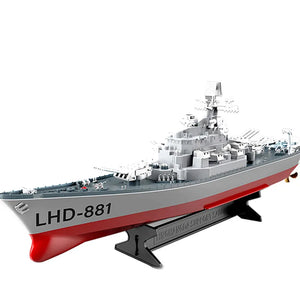 RC Battleship Model Large Warship Model Toy Gift