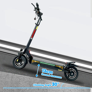 EMANBA L12 PRO Electric Scooter 10 Inch Off-Road Tires 800W Motor 45Km/h Max Speed 48V 150KG