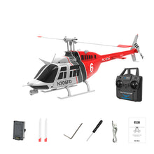 Load image into Gallery viewer, RC ERA C138 RC Helicopter 206 Jet Ranger 6-axis Gyro Hold 4ch RC Helicopter Aircraft Hobby for Adults 1/33 RTF RC Helicopter
