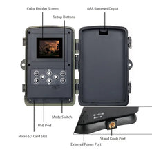 Load image into Gallery viewer, HC802A Wildlife Trail Camera 24MP 2.7K Video Photo Trap Outdoor Infrared Hunting Night View Motion Detection for Hunting
