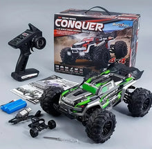 Load image into Gallery viewer, "1:16 4WD RC Car (50km/h): LED Lights, Off-road High-Speed Drift. For Boys &amp; Off-road Fans. Monster Truck Toy
