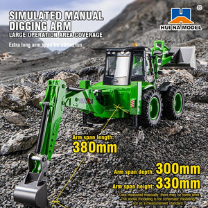 Remote Control Car Excavator Loader Two-Way Forklift