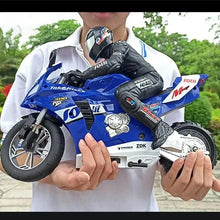 Load image into Gallery viewer, 1/6 RC Motorcycle  Self-stable Balance Standing Competitive Racing Drift
