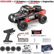 Load image into Gallery viewer, Hyper Go MJX 14209 75km/h Brushless 1/14 RC Car 2.4G Remote Control 4WD Off-road Racing RC Truck Electric Hobby Toy
