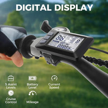 Load image into Gallery viewer, 48V 499Wh Ebike, 3H Fast Charge,Electric Mountain Bike, LCD Display,Adults Electric Bicycle
