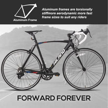 Load image into Gallery viewer, Road Bike,14 Speeds Sport Bike, Light Weight Aluminum Frame, 700C Racing Bike for Men Women Adult Bicycle
