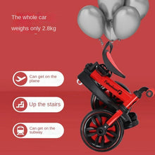 Load image into Gallery viewer, Velotrol For Children&#39;s 3-in-1 Balanced Baby Tricycle For Children From 1 To 6 Years Roller Coaster Bicycle Folding Balance Bike
