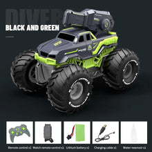 Load image into Gallery viewer, 2.4G RC Car Self-absorbing High-pressure Water Gun Remote Control Amphibious Off-road Vehicle Climbing Stunt Car Water Toys Gift
