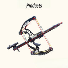 Load image into Gallery viewer, High Power Laser All Metal Slingshot High-precision Hunting Steel Ball Slingshot Composite Bow Steel Mini Composite Bow Set
