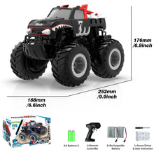 Load image into Gallery viewer, STEMTRON Amphibious Remote Control Car Toys for Boys 2.4 GHz 1:16 All Terrain Off-Road RC Car Waterproof RC Monster Truck
