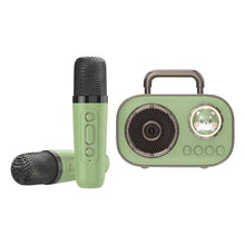 Load image into Gallery viewer, Wireless Speaker Mini Karaoke Machine Mini Karaoke Machine With Microphone Rechargeable Dual Mic Connection Audio Home Speaker
