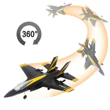 Load image into Gallery viewer, Four-channel electric remote control aircraft F35 remote control foam aircraft fixed-wing fighter model
