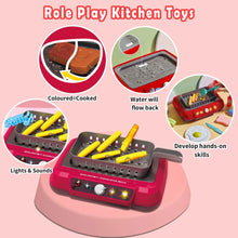 Load image into Gallery viewer, Kitchen Color-Changing Toys Food Gourmet Cooking Box
