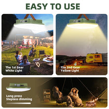Load image into Gallery viewer, MOSLIGHTING Rechargeable Camping Lantern Mobile APP Connect Smart Tent Light Fishing Flashlight Night Maintenance Lighting LED
