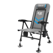 Load image into Gallery viewer, 캠핑 접이식 의자 2024 New European Folding Portable Multi-functional Fishing Chair
