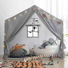 Load image into Gallery viewer, Kids Play Tent, Large Playhouse Tent Indoor, Play House Kids Castle
