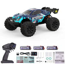 Load image into Gallery viewer, JIUSI MT14R 1/14 RC Racing Car 3S 35C 2200mAh 80km/h Brushless Motor 2.4G Remote Control 4WD   Off-road RC Trucks Toys

