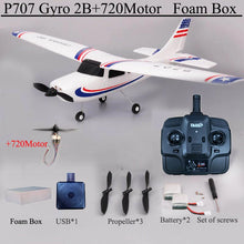 Load image into Gallery viewer, Park10 RC Airplane P707G 2.4G 3D/6G With Gyroscope 3Ch RC Airplane Fixed Wing Plane Outdoor Toys Drone RTF CESSNA 182 Plane Gift
