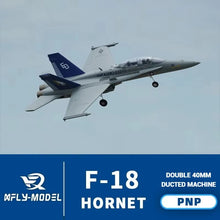 Load image into Gallery viewer, XFly Fast Flying Twin Dual 40mm F-18 Hornet ducted Fighter Electric Remote Control Simulation Model Aircraft Flying Toys Gift
