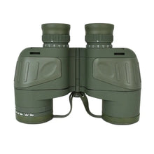 Load image into Gallery viewer, 10X50 Optics Military Binocular Telescope Waterproof Shockproof Spotting Scope with Compass for Camping Travel Hunting Boshiren
