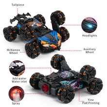 Load image into Gallery viewer, Remote Control Car Toys For Boys Radio Control Six-wheeled Stunt Car
