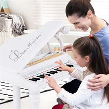 Load image into Gallery viewer, Kids Piano 31 Keys Kids Piano Keyboard with Stool and Piano Lid
