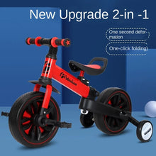 Load image into Gallery viewer, Velotrol For Children&#39;s 3-in-1 Balanced Baby Tricycle For Children From 1 To 6 Years Roller Coaster Bicycle Folding Balance Bike
