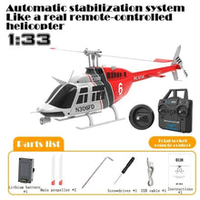 Load image into Gallery viewer, RC ERA C138 1:36 Remote Control Simulation RC Bell 206 Helicopter Altitude Hold 2.4g Genuine 6axis Gyro
