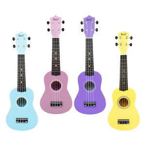 Ukulele Beginner for Kids Musical Instrument Practice Skill Improving 4 String Mini Guitar for Preschool Baby Music Art Toys