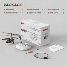 Load image into Gallery viewer, SYMA Remote Control Helicopter, Q20 Aircraft with Altitude Hold
