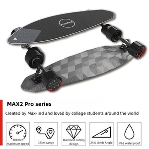 Maxfind Max 2pro electric skateboard four-wheel dual-drive integrated remote control walking