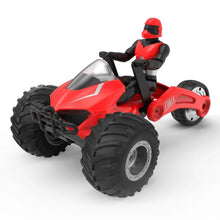 Load image into Gallery viewer, 1：16 2.4G RC Car Remote Control Car Rotating Motorcycle Light Music Dancing Deformation Stunt Car Children's Toy for Boy Gift
