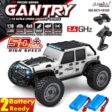 Load image into Gallery viewer, Fast Rc Cars 50km/h 1/16 Off Road 4 Wheel Drive with LED
