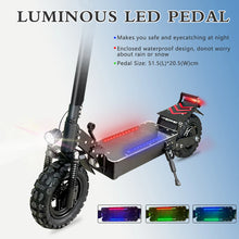 Load image into Gallery viewer, 2500W Electric Scooter for Adult, 3 Speed 55KM/H 60KM Range,48V/16AH Battery 11&#39;&#39; Off Road Tire,Dual Hydraulic Shock 440LBS Load
