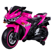 Load image into Gallery viewer, kids motorcycle,Tamco 12V motorcycle for kids 3 4 5 6 years Boys Girls 12v7ah kids motorcycle ride on toy with Training Wheels/m
