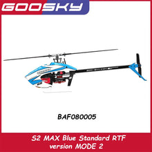 Load image into Gallery viewer, Goosky S2 Max Model Airplane 3d Remote Control Stunt Helicopter Dual Brushless Direct Drive Baf080001 Bnf/Rtf Toy Gift
