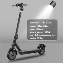 Load image into Gallery viewer, Adult Electric Scooter 36V 10.4Ah Escooter Kick Scooter with APP Lightweight Long Range 30km Scooters 350W
