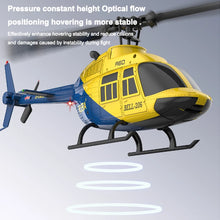 Load image into Gallery viewer, A60 RC Helicopter 2.4G 6-Aixs Gyroscope 4CH Altitude Hold Optical Flow Remote Control Helicopter Toys For Kid Adult
