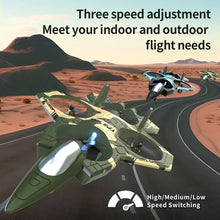 Load image into Gallery viewer, 4-axis Gyro Remote Control Airplane 360° Flip Fighter Jet Toy Helicopter Quadcopter Easy to Fly RC Glider for Boys Kids Toy
