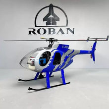 Load image into Gallery viewer, 470md500e Hughes Simulation Bird Helicopter Hand To Hand Flight Rtf One Click Return 8-Channel Professional Model Drone
