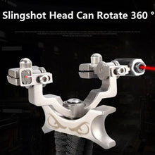 Load image into Gallery viewer, Stainless Steel Catapult Hunting Slingshot High Precision Outdoor Shooting Slingsshot Tool Tirachinas Caza Hunting Acessories
