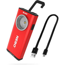 Load image into Gallery viewer, Nebo slim work light, USB rechargeable pocket light with clip
