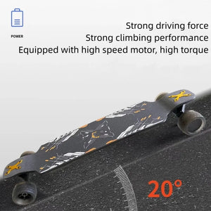 GryanOutdoor off-road electric skateboard four wheel adult work transport walking artifact balance car campus electric longboard