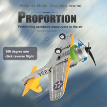 Load image into Gallery viewer, RTF QF012 Brushless Remote Control Aircraft Plane for Adults Beginners 4CH  Xpilot Stabilization Aerobatics 6 Axis Gyro 3D Roll
