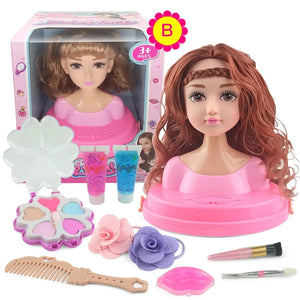 Princess Dressing Play Toys for Little Girls Makeup Learning