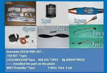 Load image into Gallery viewer, Rc Plane 2024 New Model Epo Material 1-Meter Wingspan F3a Elf F-803 Aircraft Route Stunt Performance Aircraft Toy Gift
