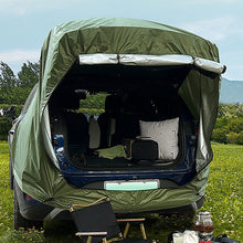 Load image into Gallery viewer, Outdoor Car Rear Tent Camping Picnic Car Rear Tent with Canopy Car Rear Extension Tent Sunshine-Proof Rain-Proof Car Rear Tent
